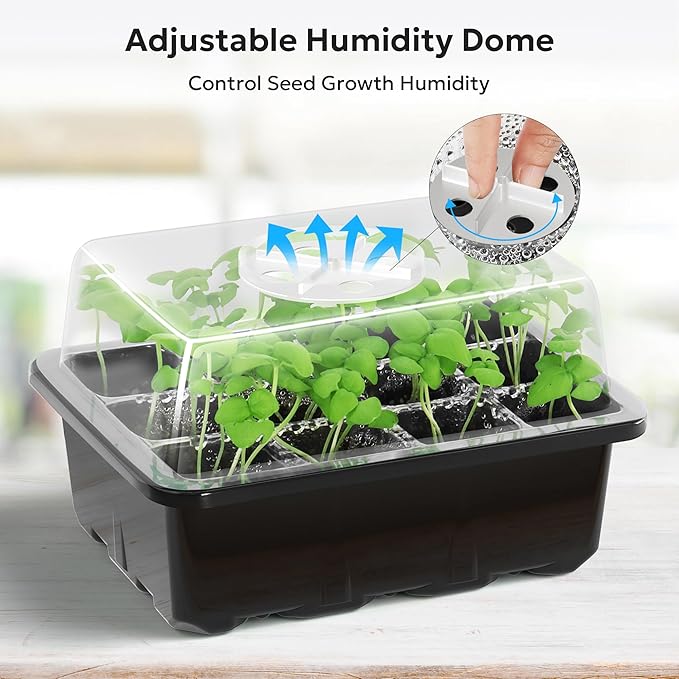 MIXC 10 Packs Seed Starter Tray Seed Starter Kit - Image 3