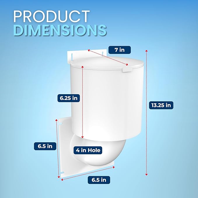 Dryer Vent Kit – 4 Inch Exterior Dryer Vent Cover - Image 7