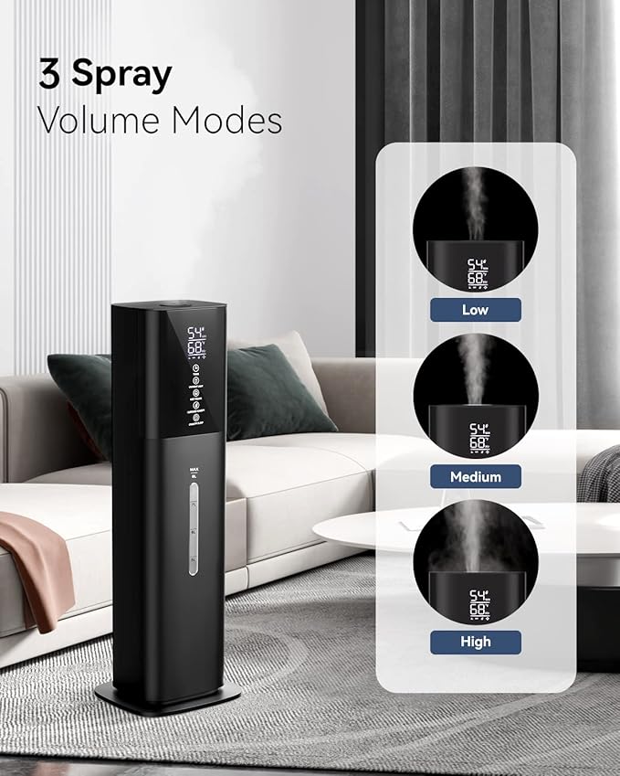Humidifiers for Bedroom, 2.11Gal 8L Quiet Humidifiers for Large Room - Image 6
