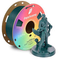 Polymaker Panchroma Galaxy PLA Filament 1.75mm, Galaxy Dark Green 3D Printer by Polymaker