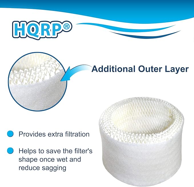 HQRP 2-Pack Wick Filter Compatible - Image 4