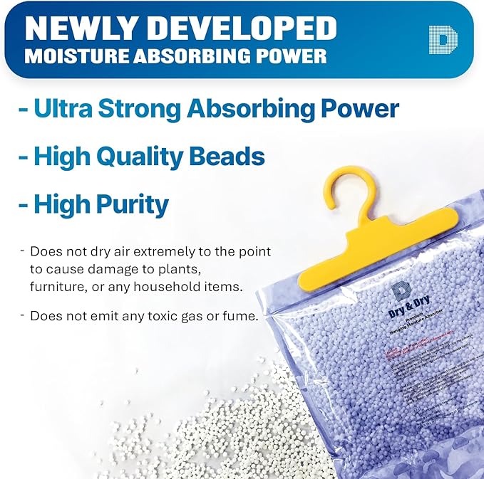 Dry & Dry 10 Pack Premium Moisture Absorbers Dehumidifiers - Image 4