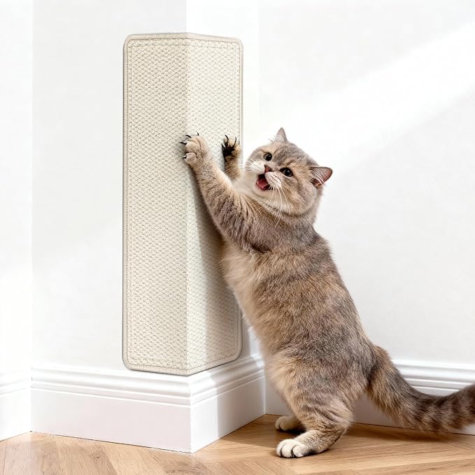 Wall Corner Cat Scratcher | Cat Scratcher Wall Mounted by ENONCI
