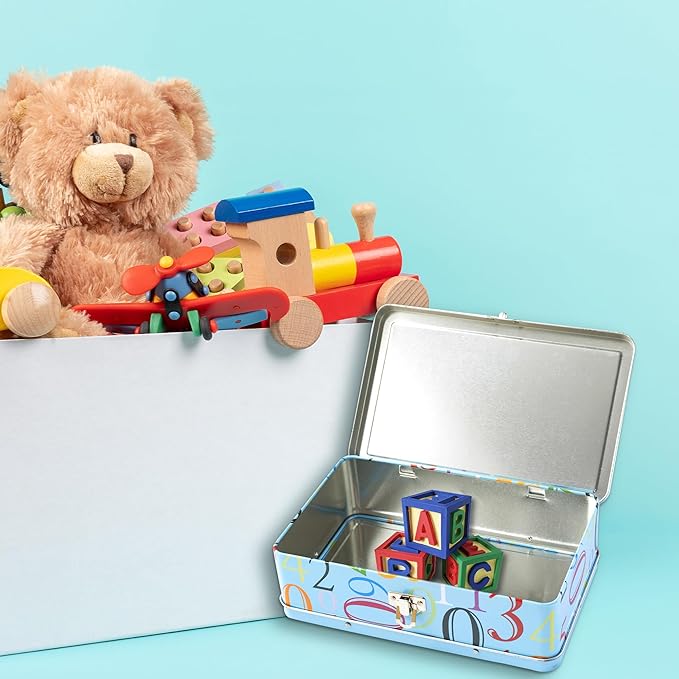DAHO Metal Storage Box with Hinge - Image 7
