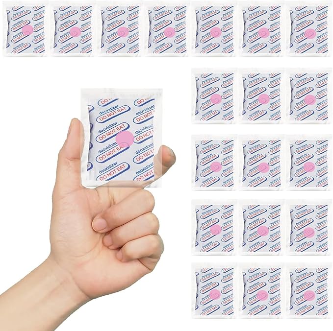 3000cc Oxygen Absorbers for Food Storage, Food Grade Oxygen Absorbers Packets by BRENSTEN
