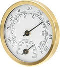 TEAMWILL Mini Analog Thermometer Hygrometer Humidity Meter Room Indoor by Unknown
