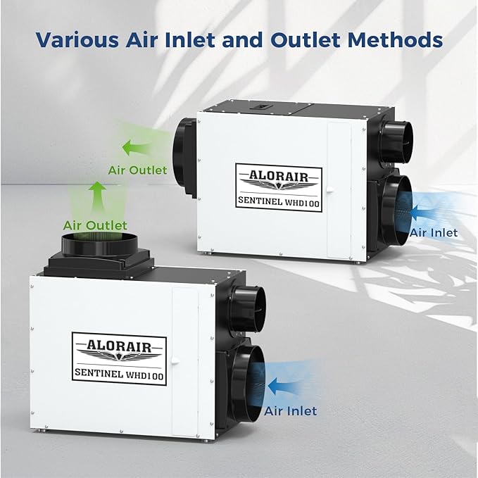 ALORAIR Whole House Dehumidifier, 90 PPD Commercial Grade Whole Home - Image 3
