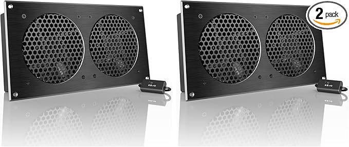 AC Infinity AIRPLATE S7, Quiet Cooling Fan System 12" by ACInfinity