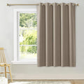 NICETOWN Bedroom Window Blackout Curtain Panel, 1 Panel, 70 x 63 inch, Thermal by NICETOWN
