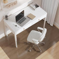 Translucent Black Chair Mat for Hard Floors, Durable Non-Slip Hard Floor by FURKIT