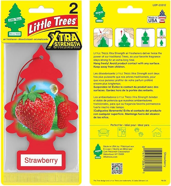 LITTLE TREES Car Air Freshener | Xtra Strength Provides Long-Lasting Scent - Image 3