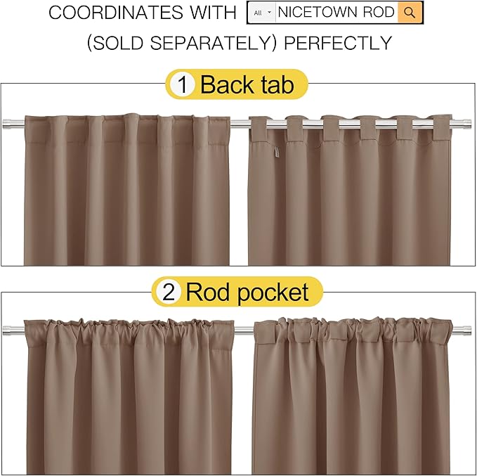 NICETOWN Blackout Curtains and Drapes - Image 4