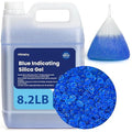 8.2LBS Silica Gel Desiccant Beads, Premium Blue Indicating Reusable Desiccant by Viktairy