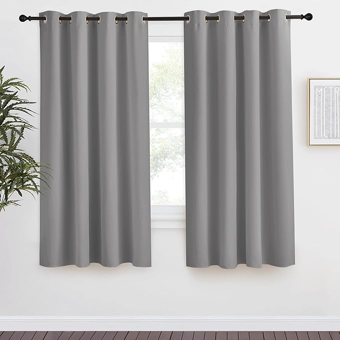 NICETOWN Blackout Curtain & Drape 68 inch Length, 55 inch Wide, Sold by 1 Panel by NICETOWN