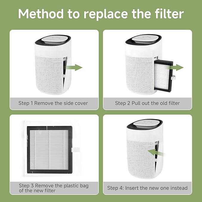 6 Packs DH02 Replacement Filter Compatible - Image 3