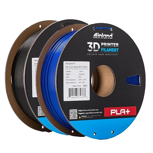 INLAND Micro Center PLA+ 3D Printing Filament 1.75mm by INLAND