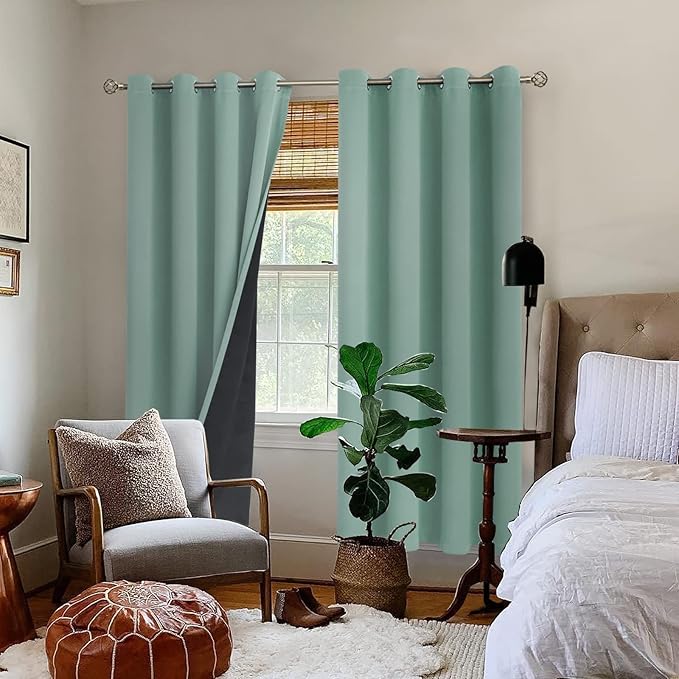 BGment Thermal Insulated 100% Blackout Curtains - Image 2