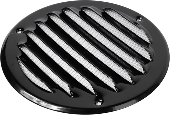 Vent Systems 4" Inch Black Soffit Vent Cover - Image 9