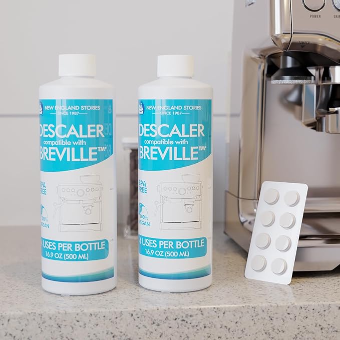 8 Uses Breville Compatible Descaling Solution, 2 Years Descaler Kit Come - Image 7