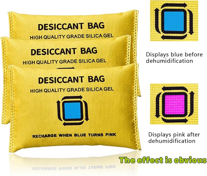 200g Dehumidifier Bag Silica Gel Car Dehumidifier Microwave Fast Reactivated - Image 3