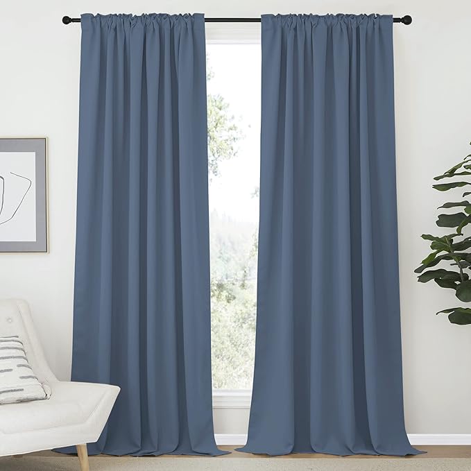 NICETOWN Extra Long and Wide Blackout Curtains - Image 2