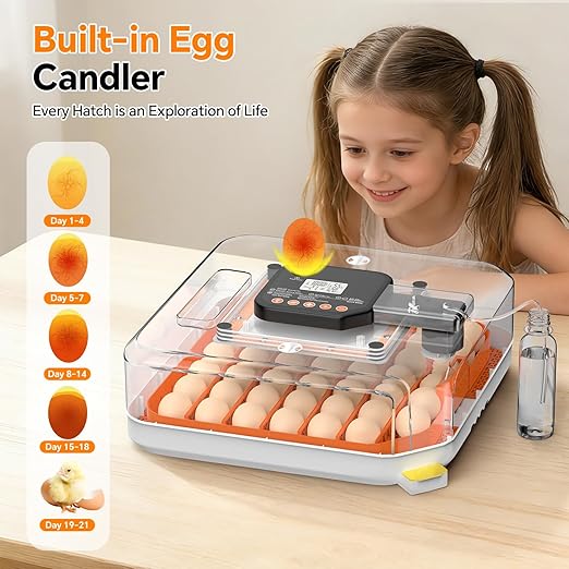 48 Egg Incubator for Hatching Eggs, Chicken Incubator - Image 4
