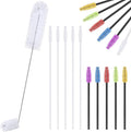 Hummingbird Feeder Cleaning Brush 19 Pieces 3 Size Mini Nylon Double Headed 2 by Perthlin