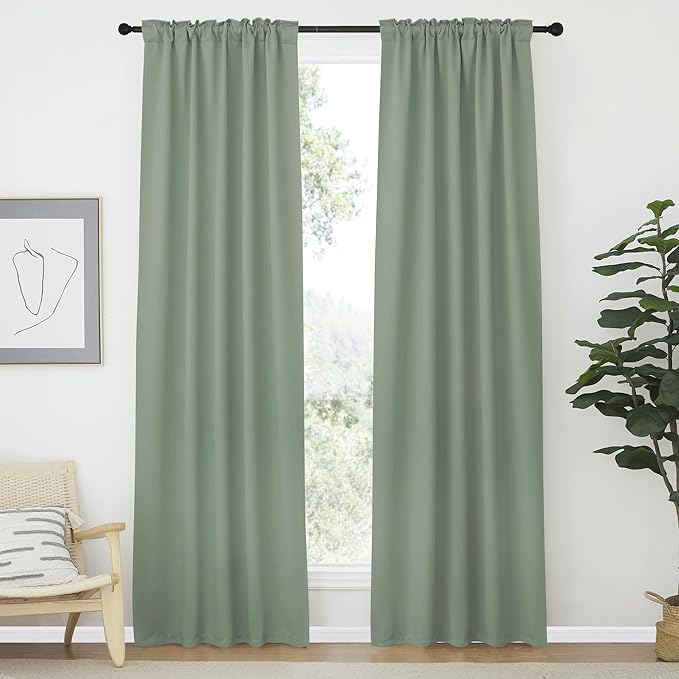NICETOWN Vertical Blinds Window Curtain Panels - Image 2