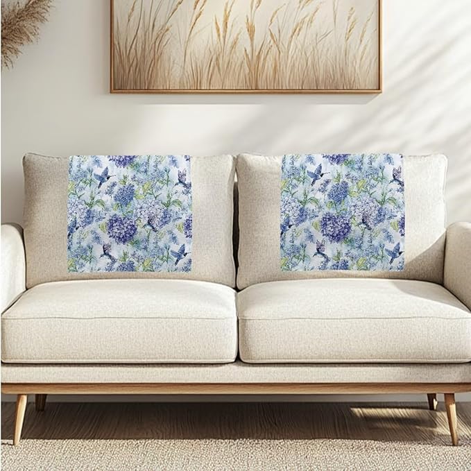 Hummingbird Floral Recliner Cover - Image 7