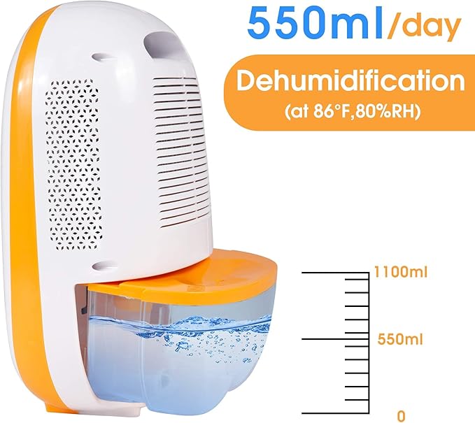 Dehumidifier for Home 37 OZ Water Tank - Image 2