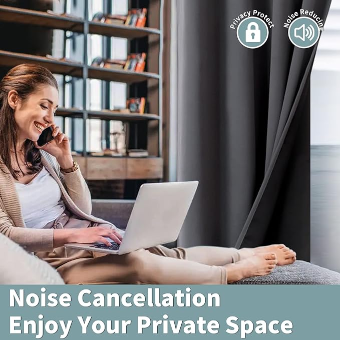 BGment Thermal Insulated 100% Blackout Curtains - Image 5