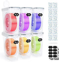 Filament Storage Box Kit- 6 Pack Filament Container by AxPower