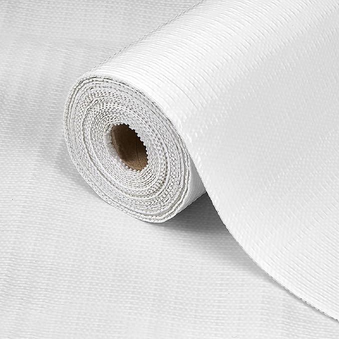 Drawer Shelf Liner for Kitchen Cabinets Non-Adhesive, Non Slip Shelf Paper by TheBaDaz