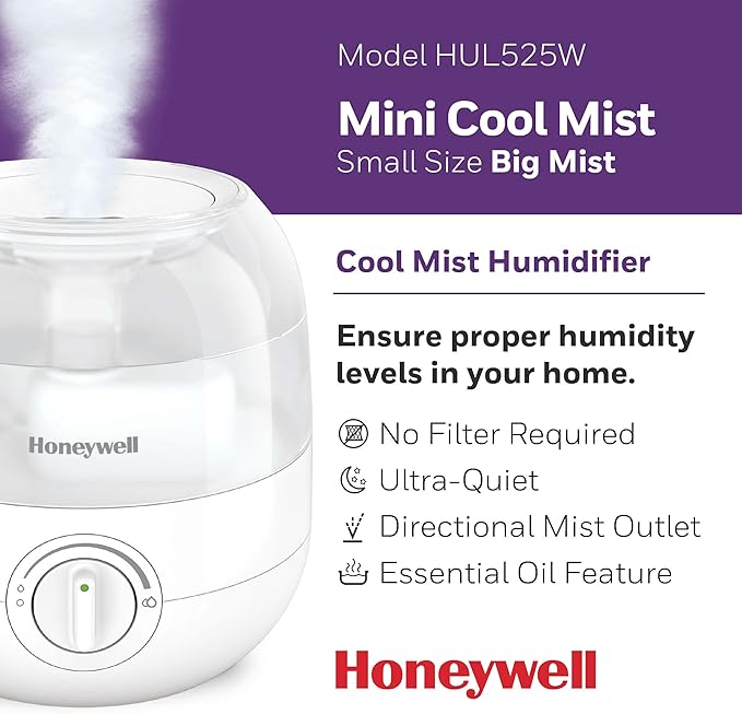 Honeywell Mini Cool Mist humidifier, humidifier - Image 2