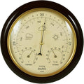 Ambient Weather WS-YG302A WS-YG302-Y Cherry Finish Traditional Barometer by AmbientWeather