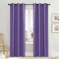 NICETOWN Curtain Blackout Drape Panel, Single Panel, 34 x 84 inch, Lilac Purple by NICETOWN
