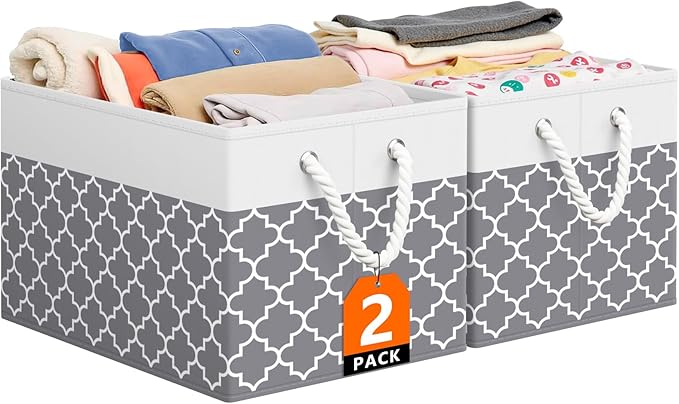 Storage Bin, Collapsible Storage Basket by StorageTastic