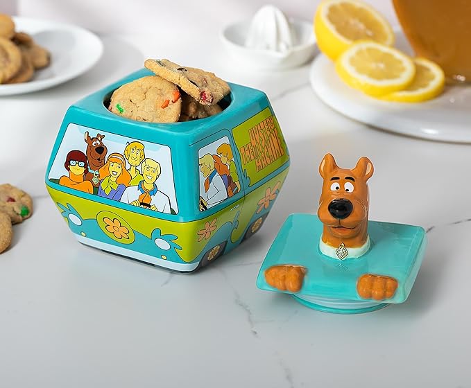 Silver Buffalo Scooby-Doo Mystery Machine Small Sculpted Ceramic Snack Jar - Image 9