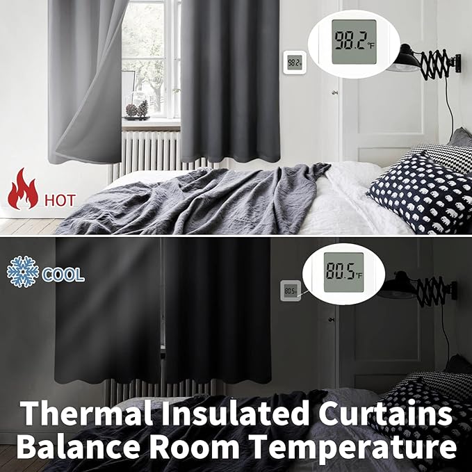 BGment Thermal Insulated 100% Blackout Curtains - Image 4