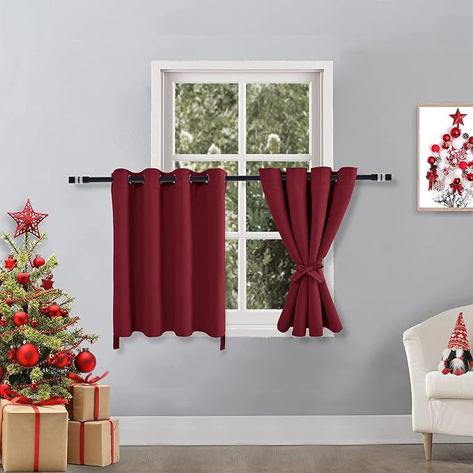 Hiasan RV Blackout Curtains for Bedroom, 52 x 36 Inches Long by Hiasan