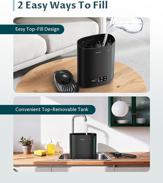 BREEZOME 6L Humidifiers for Bedroom Large Room & Essential Oil Diffuser - Image 7