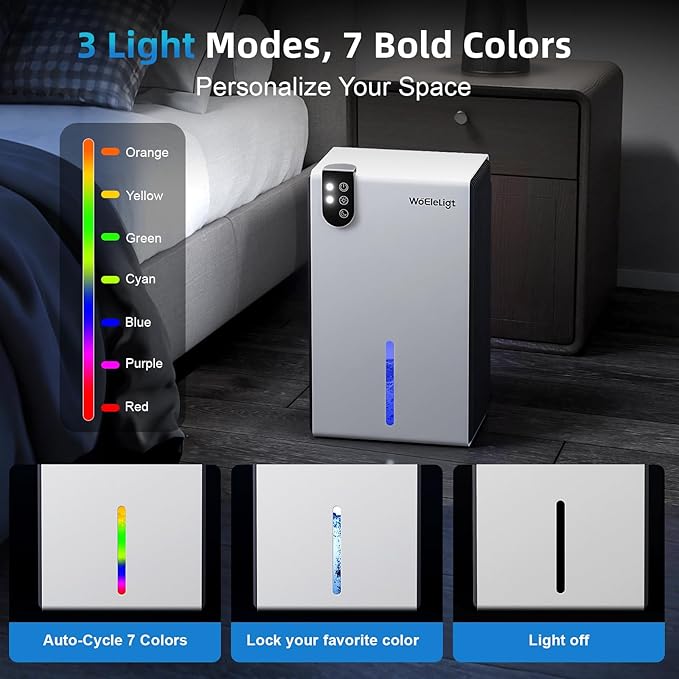 Dehumidifier for Home Small Dehumidifiers for Basement, Auto Shut-Off, Sleep - Image 6