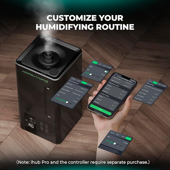MARS HYDRO 2026 New Plant Humidifier 6L, - Image 4