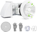 512M 6 Inch Through-the-Wall Exhaust Fan by Unknown