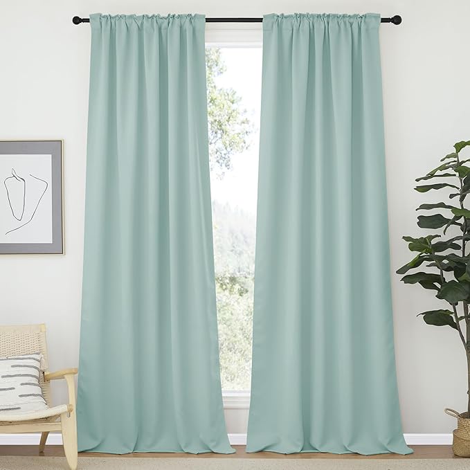 NICETOWN Bedroom Curtains Blackout Curtain Panels - Image 2