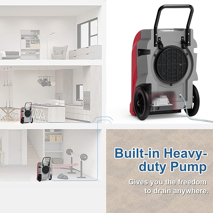 ALORAIR Smart WiFi Commercial Dehumidifier 190 PPD - Image 4