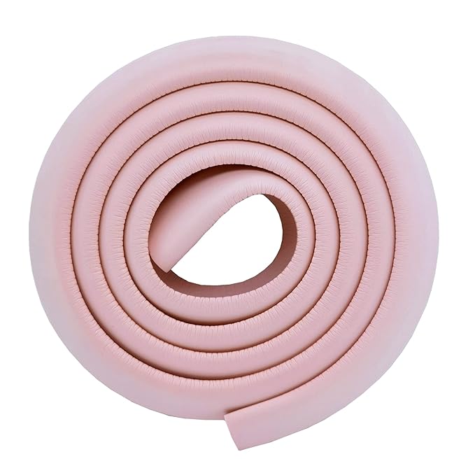 M2cbridge L Shape Extra Thick Furniture Table Edge Protectors Foam Guard 6.5 Ft by M2cbridge