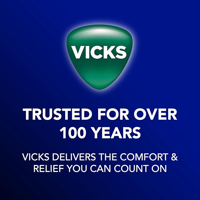 Vicks Warm Mist Humidifier Filter‑Free 1 Gal Tank, Auto Shut‑Off, Night Light - Image 9