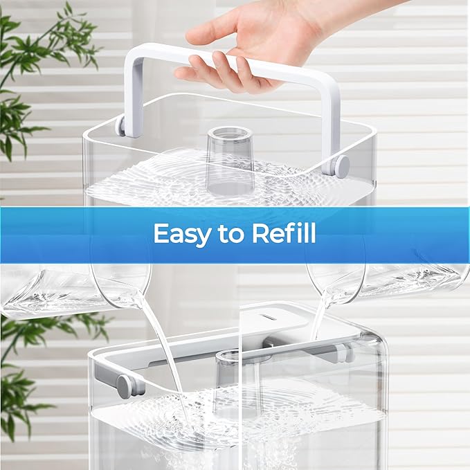 CHIVALZ Humidifiers for Bedroom, 6L Cool Mist Humidifiers for Baby Nursery - Image 6