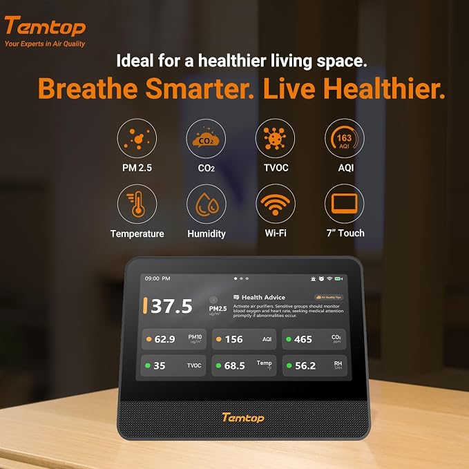 Temtop M100 2nd Air Quality Monitor Kit - Image 3